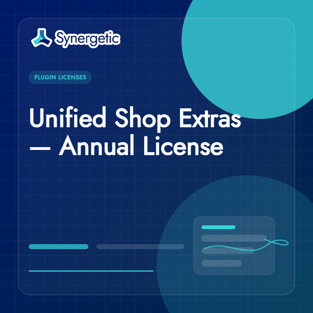 Unified Shop Extras — Annual License